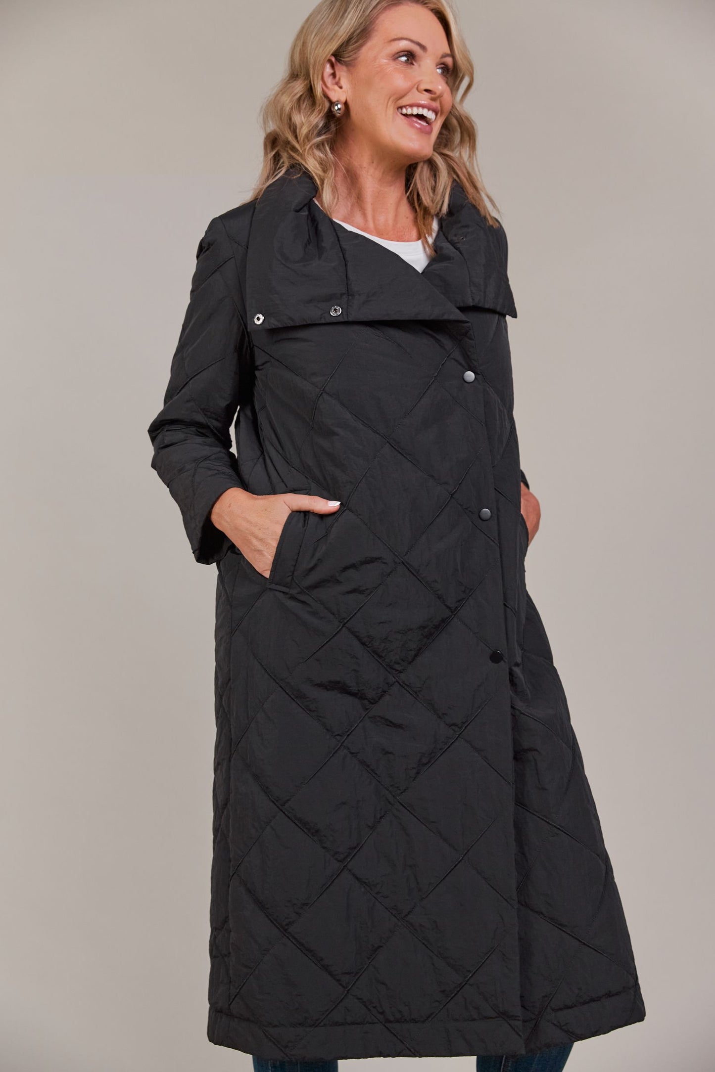 Argo Coat - Black by eb&ive