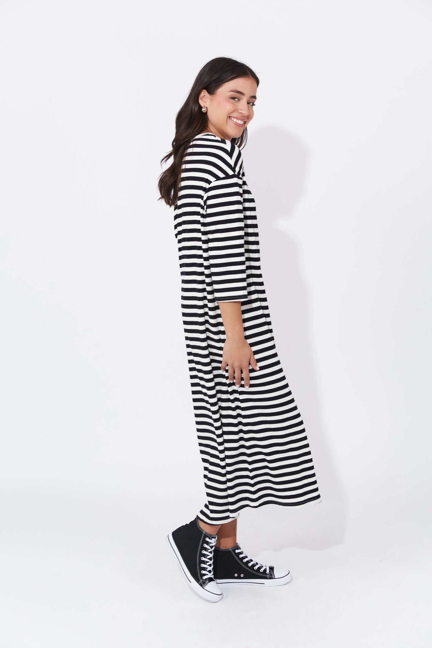 La Paz Dress - Kohl by Haven