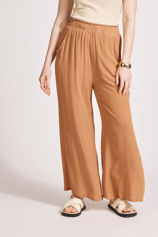 ALEGRIA PALAZZO PANT - CARAMEL by eb&ive