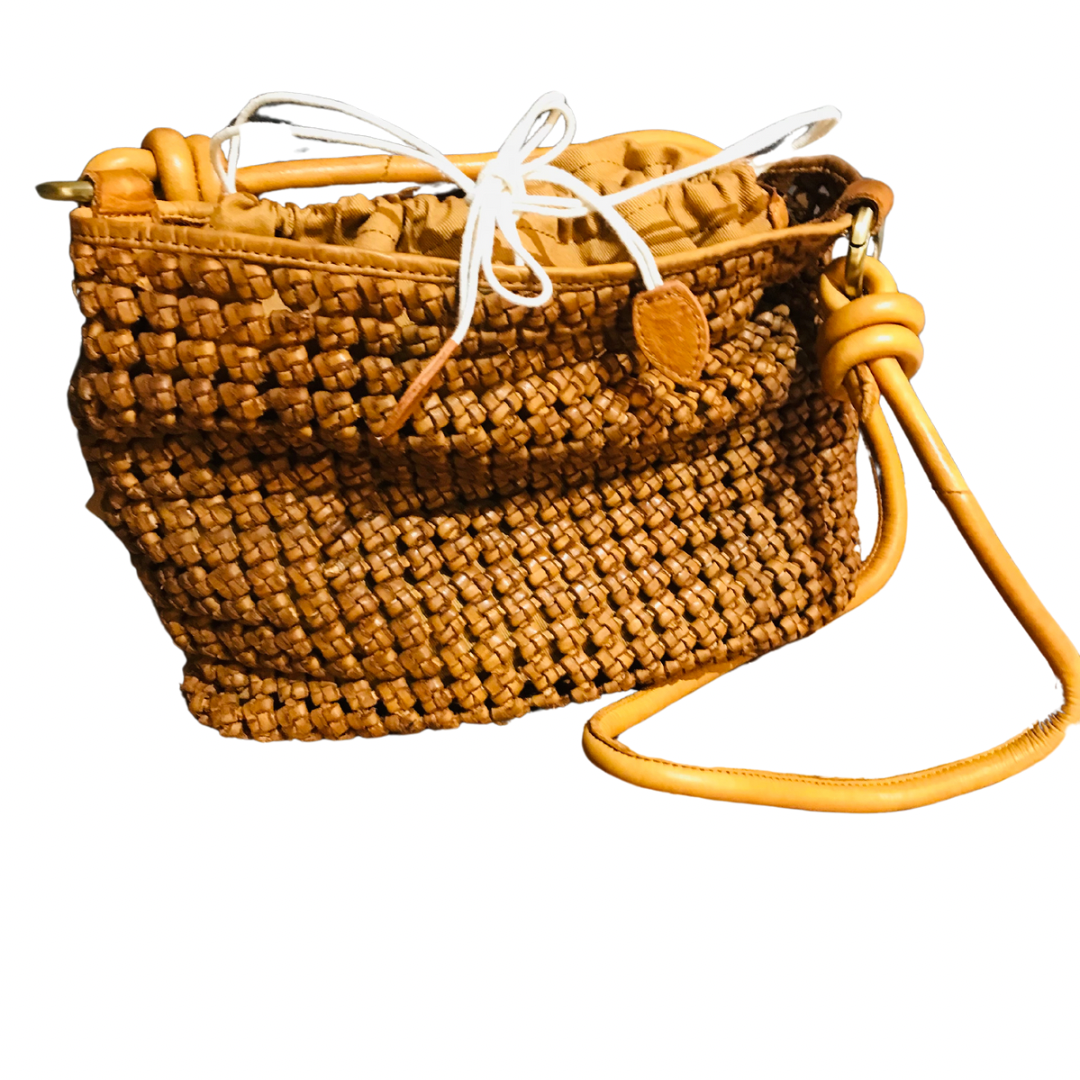 Rugged Hide Tallow Bag-Tan