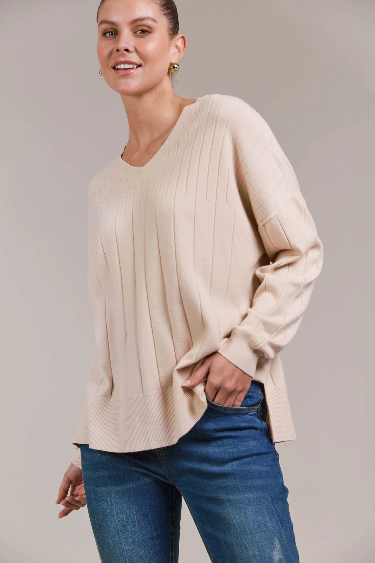 Palmer Relaxed Knit - 3 Colours by eb&ive