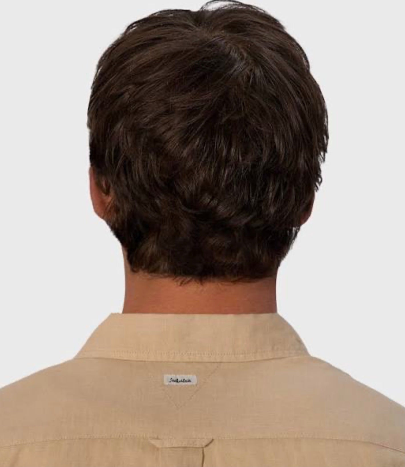 The Tennyson Linen Blend L/S Shirt Light Mango by Industrie Clothing