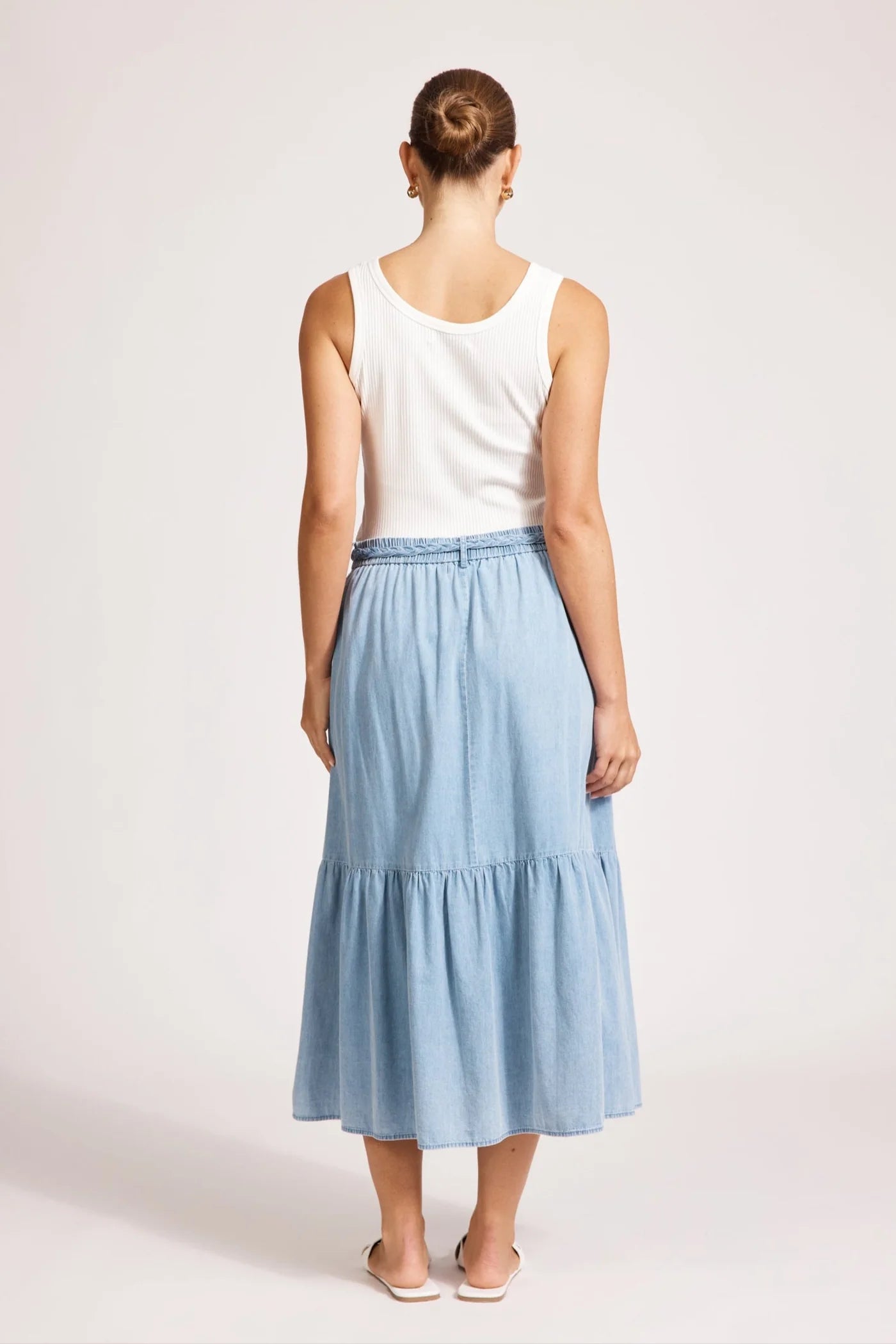 MELENIA DENIM SKIRT - DENIM by eb&ive