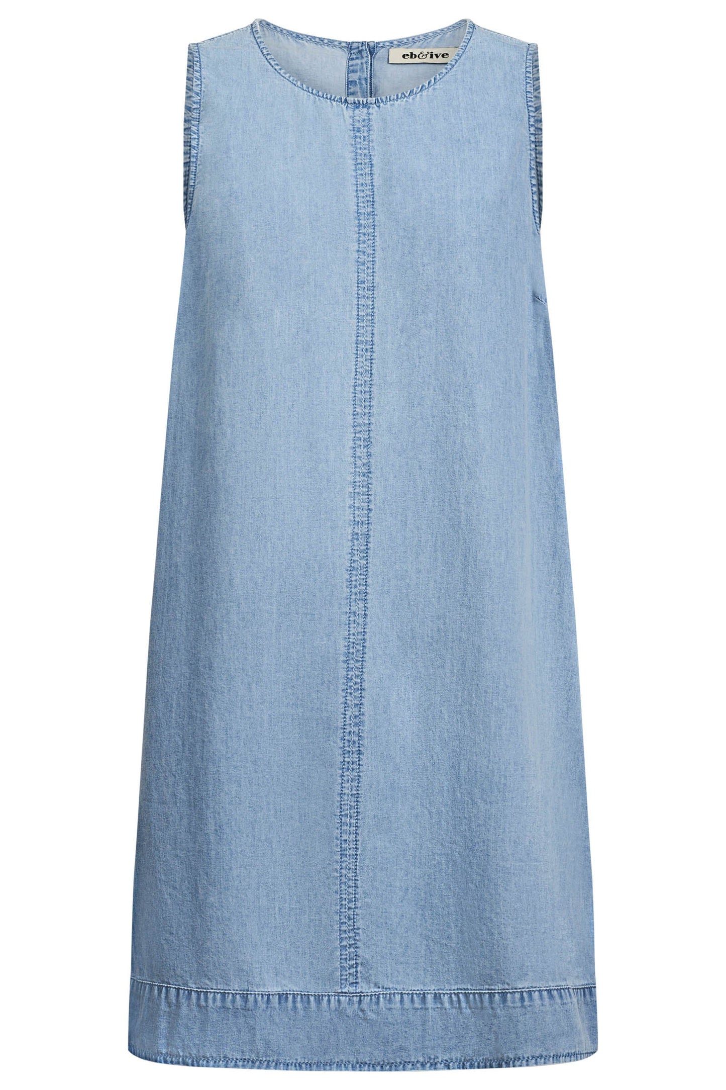 MELENIA DENIM TANK DRESS - DENIM by eb&ive