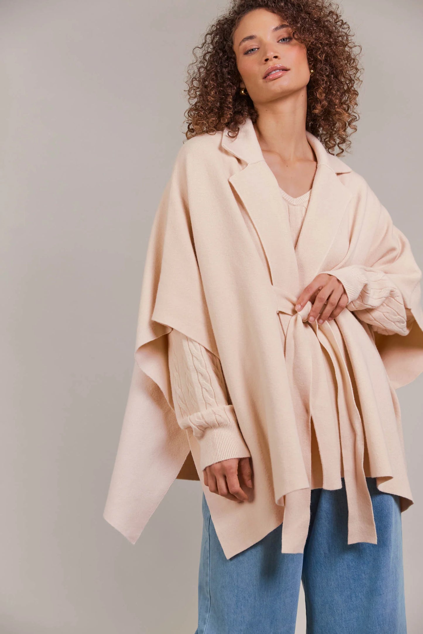 Palmer Knit Cape - 3 Colours by eb&ive