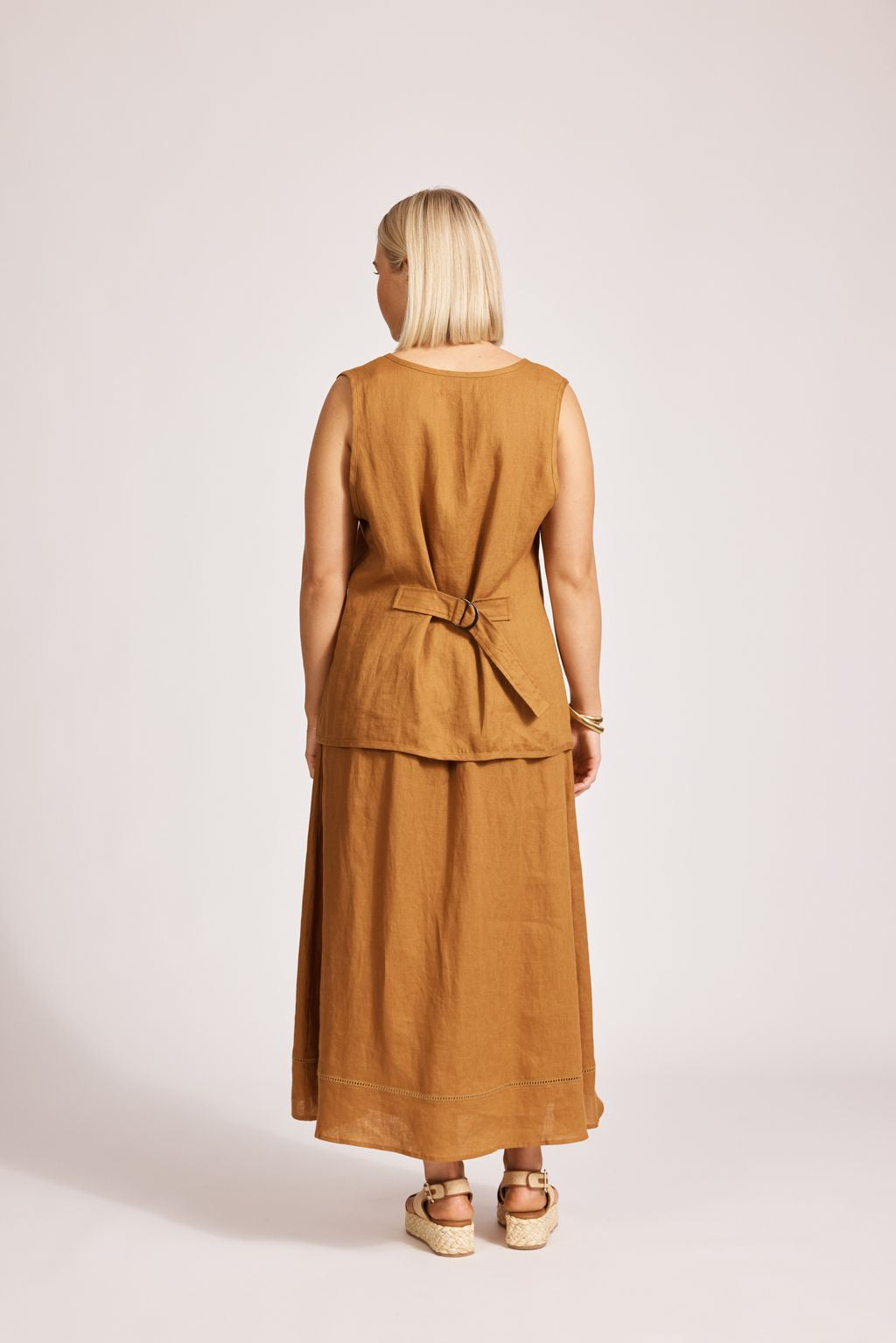 MIRAMAR VEST - CARAMEL by eb&ive