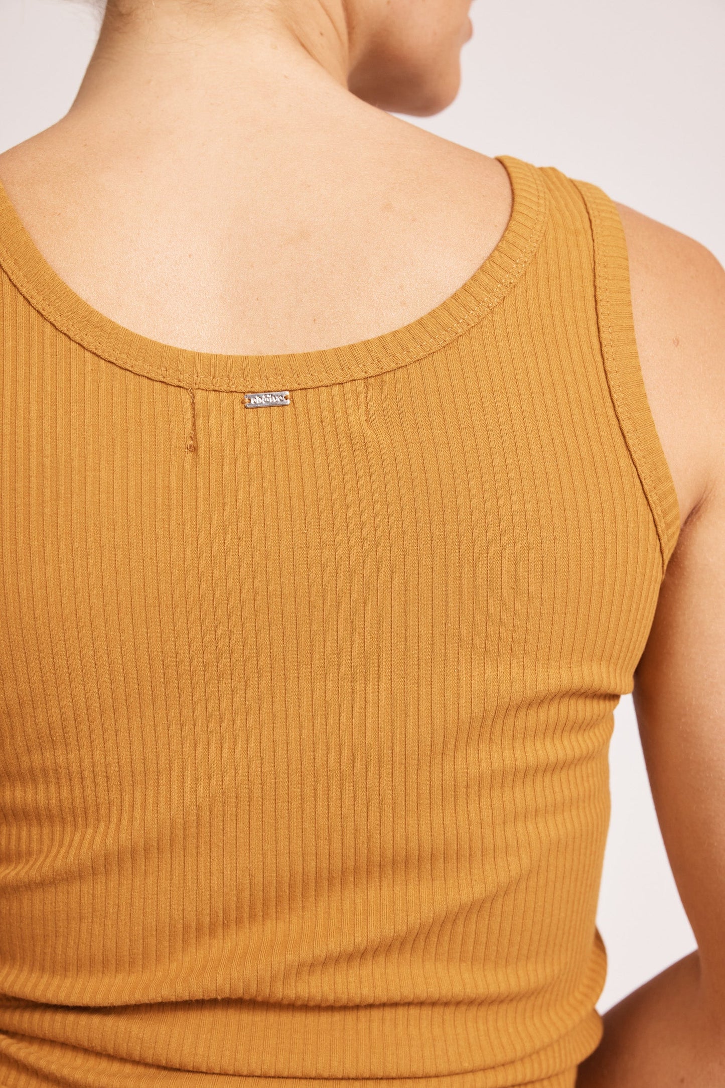 LA PLAGE TANK - CARAMEL by eb&ive