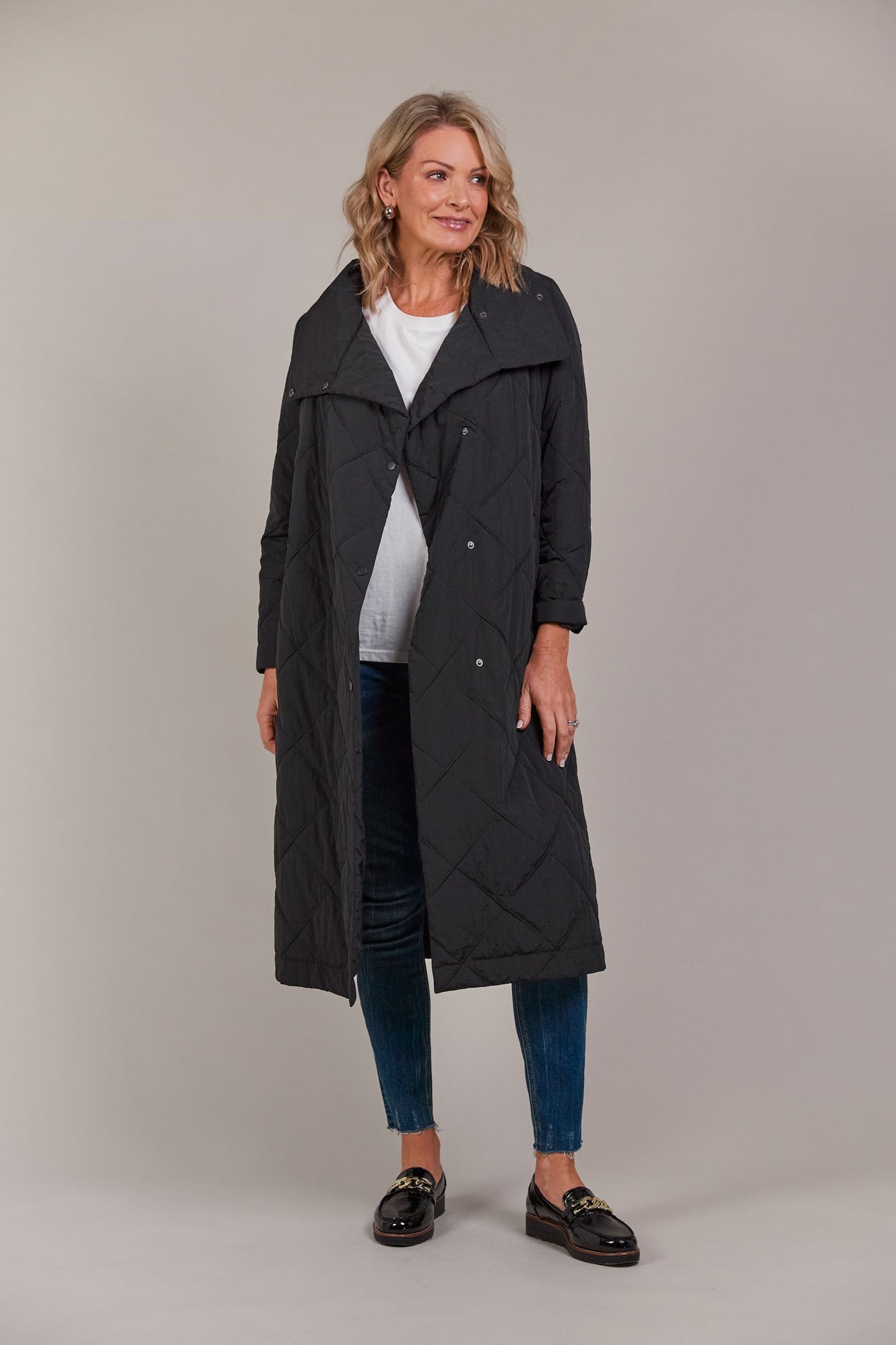 Argo Coat - Black by eb&ive