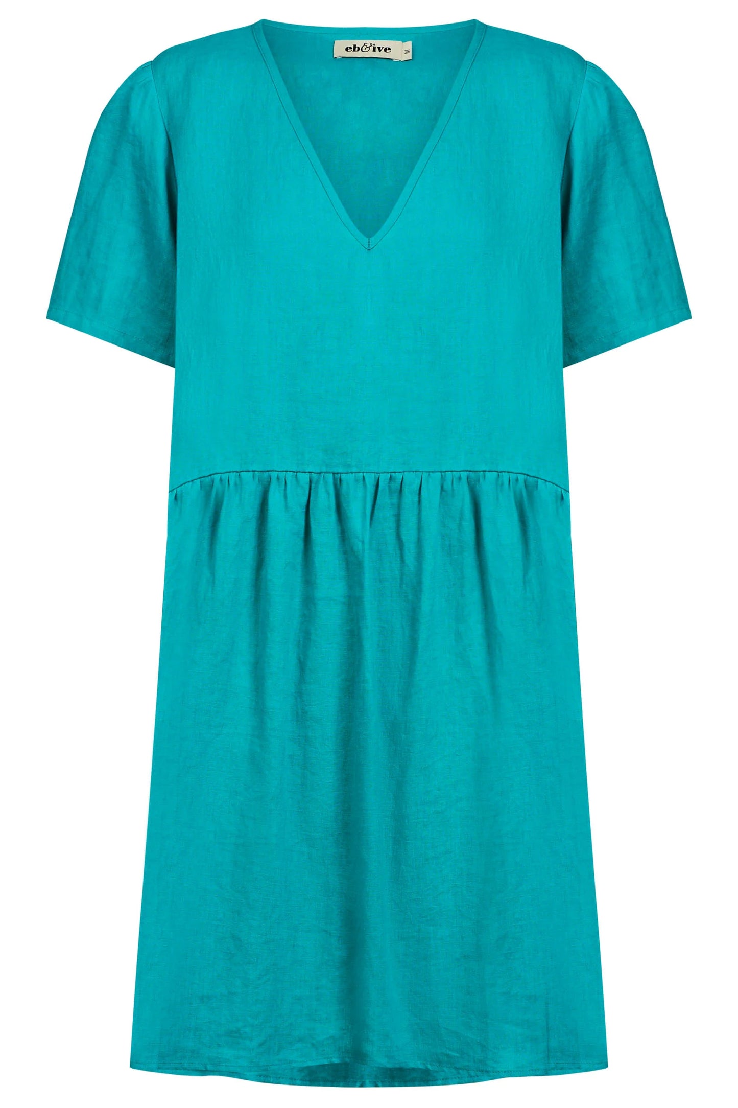 MIRAMAR MIDI DRESS - LAGOON by eb&ive