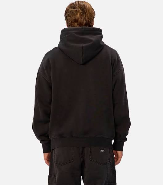The New Del Sur Washed Hoodie - Washed Black by Industrie Clothing
