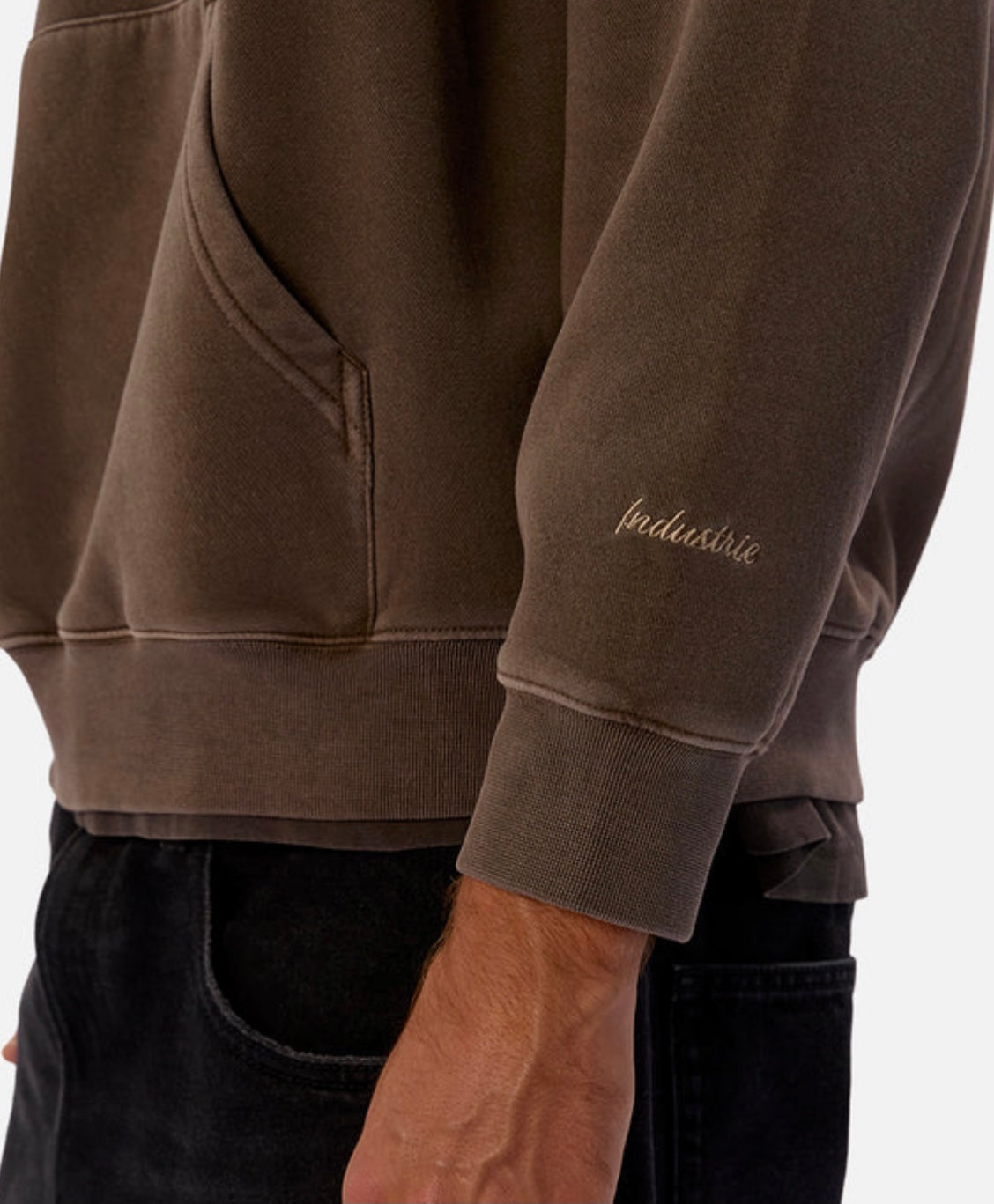 The New Del Sur Washed Hoodie - Mocha 25 by Industrie Clothing