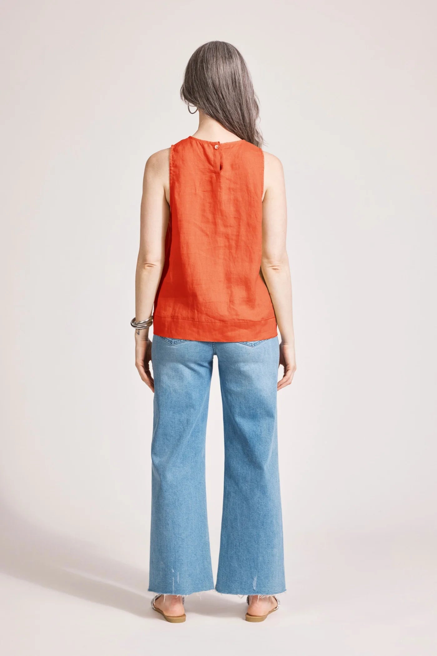 MIRAMAR TANK TOP - CORAL by eb&ive