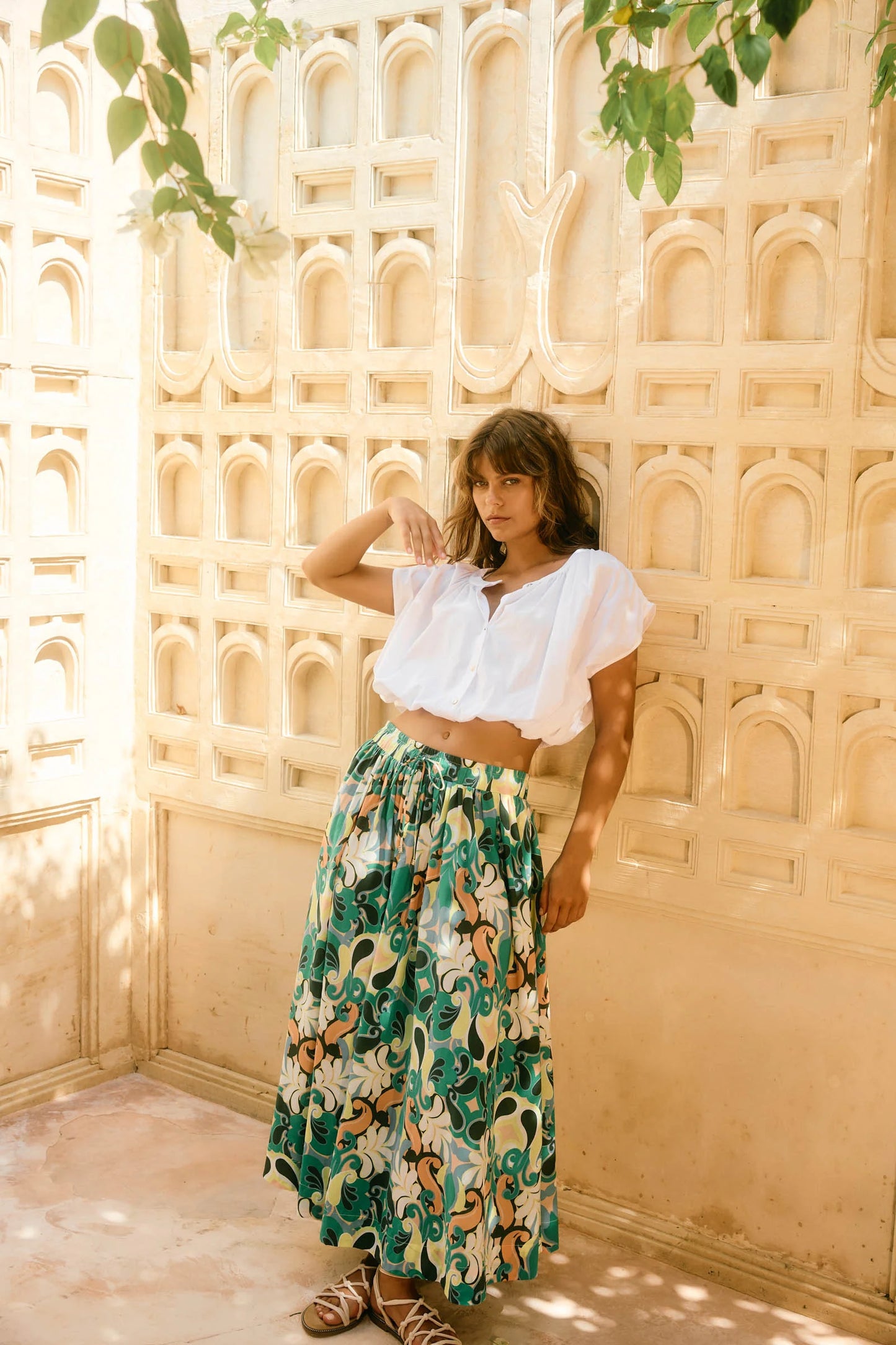 Aurora Reversible Crop Top - Lotus by IsleOfMine