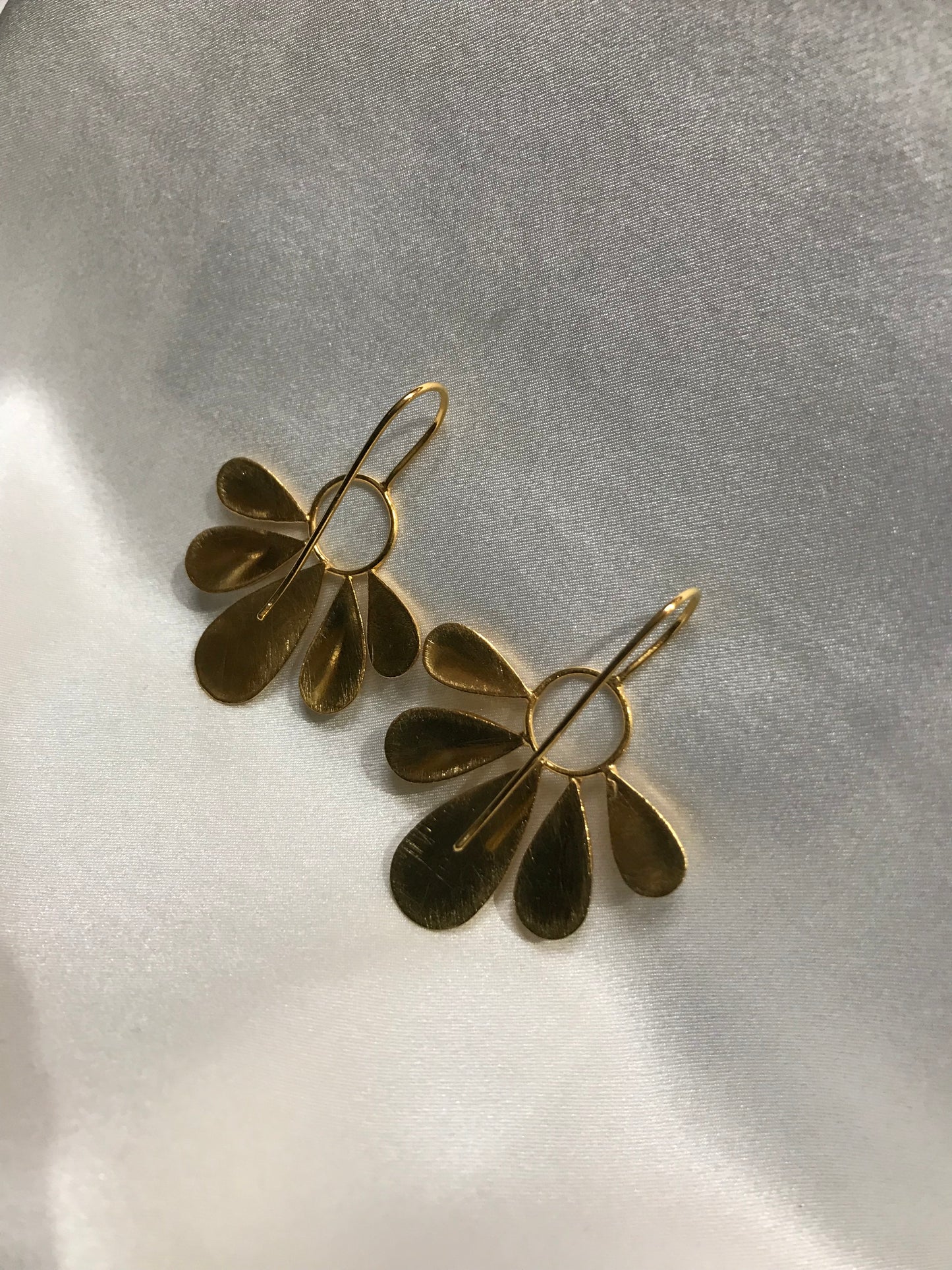 Euro Gold Earrings by Melanie Woods