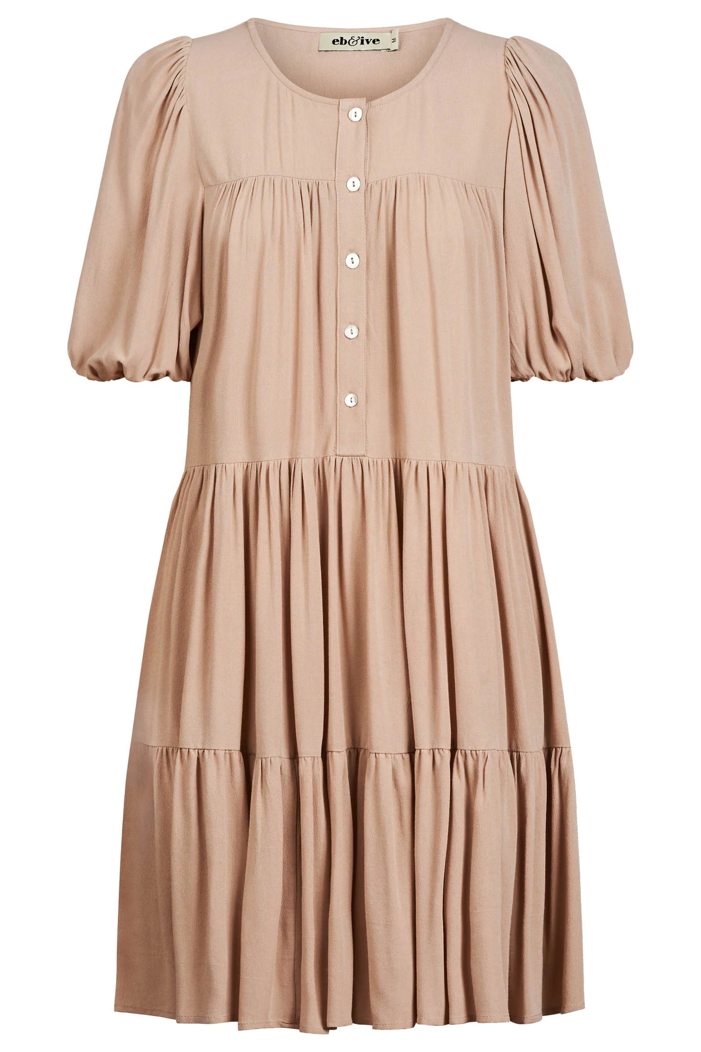 ALEGRIA MIDI DRESS - STONE by eb&ive