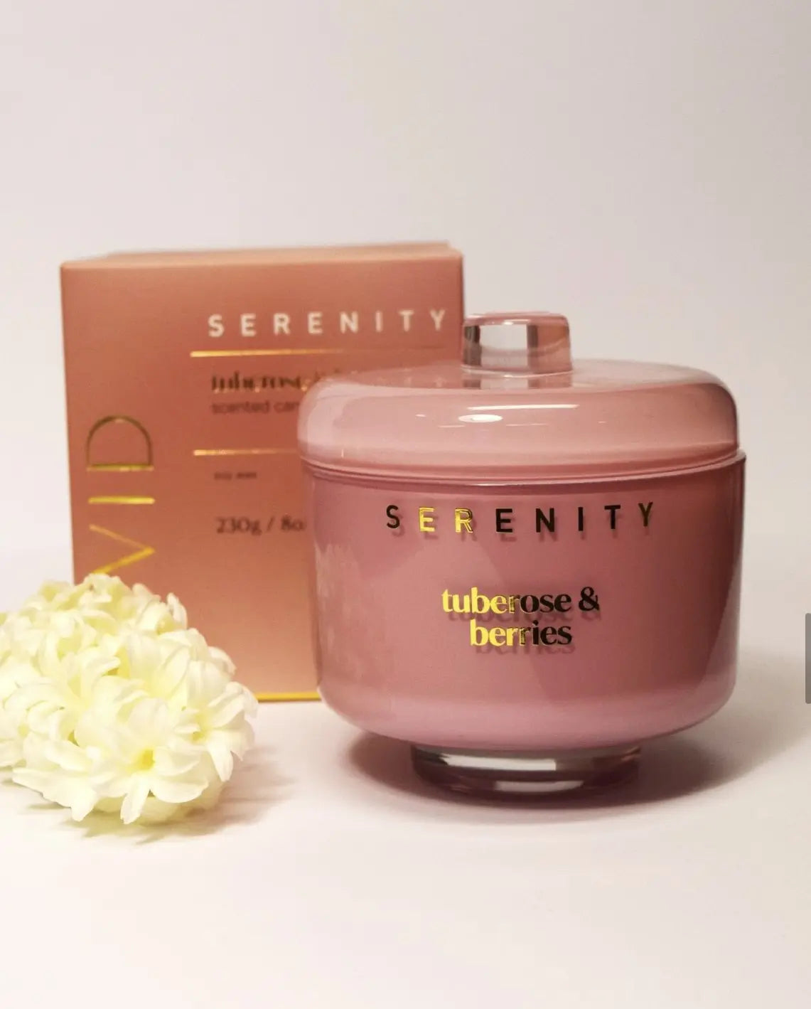 TUBEROSE & BERRIES 230G CANDLE