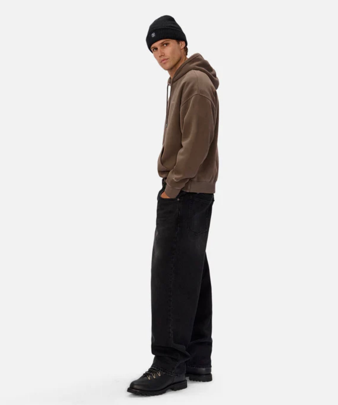 The New Del Sur Washed Hoodie - Mocha 25 by Industrie Clothing