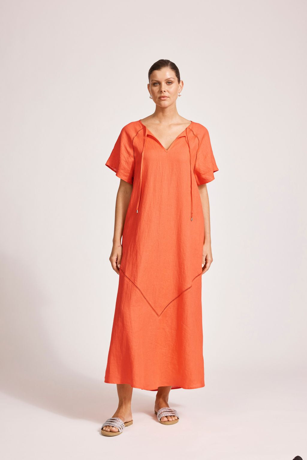 MIRAMAR MAXI DRESS - CORAL by eb&ive