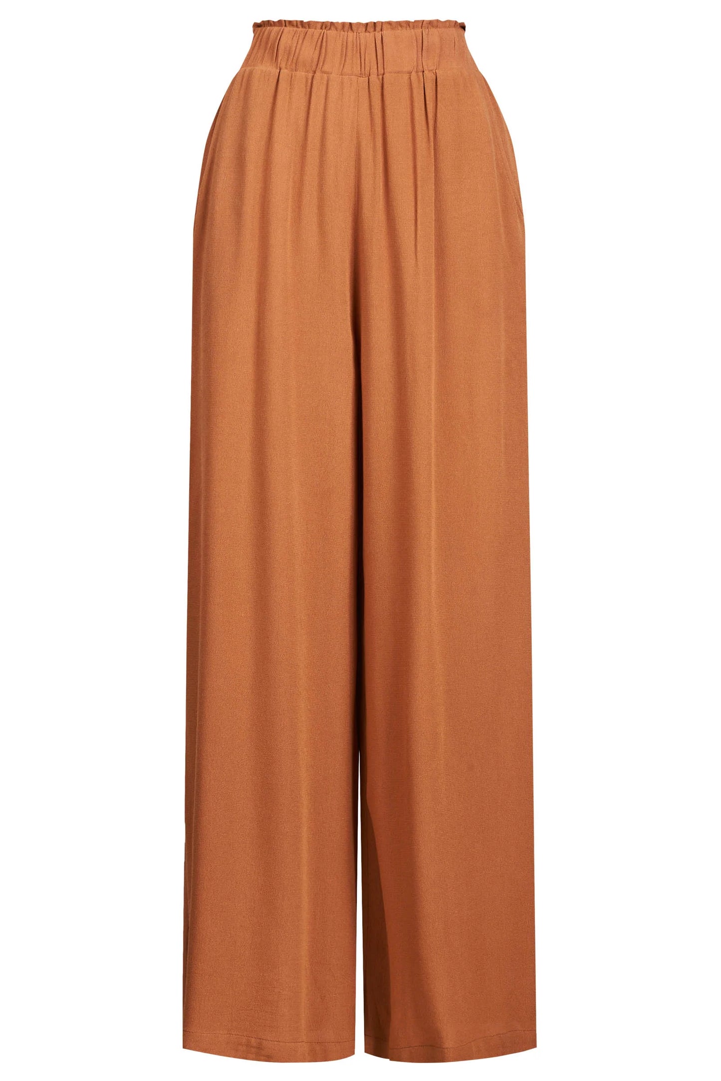ALEGRIA PALAZZO PANT - CARAMEL by eb&ive