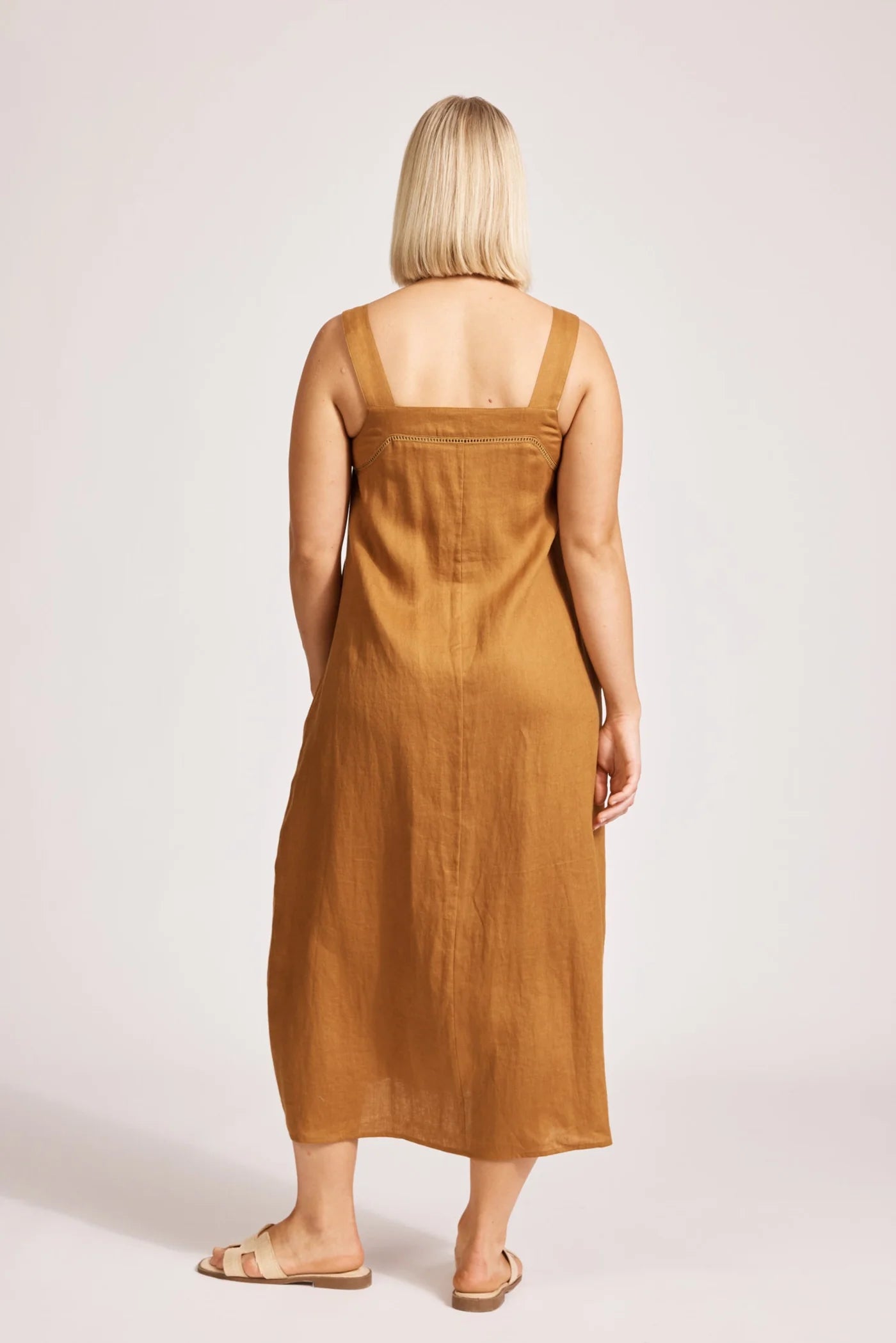 MIRAMAR TANK MAXI DRESS - CARAMEL by eb&ive