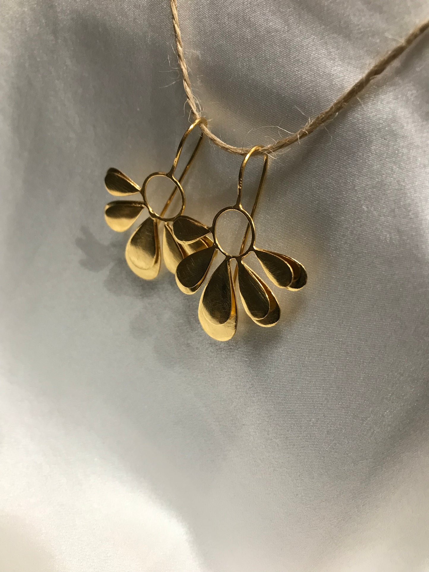 Euro Gold Earrings by Melanie Woods