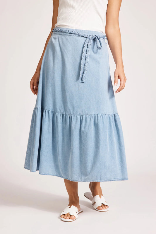 MELENIA DENIM SKIRT - DENIM by eb&ive