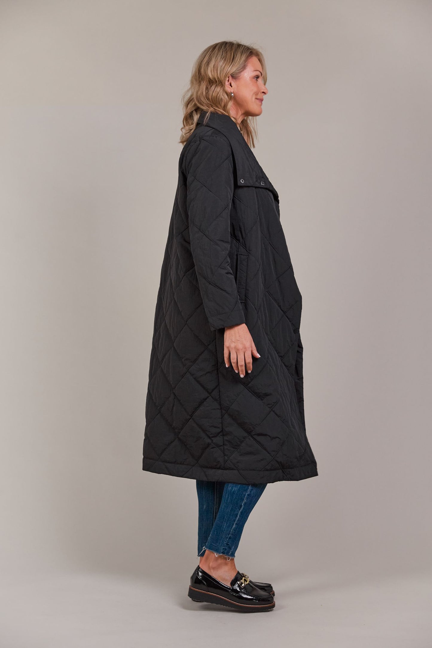 Argo Coat - Black by eb&ive
