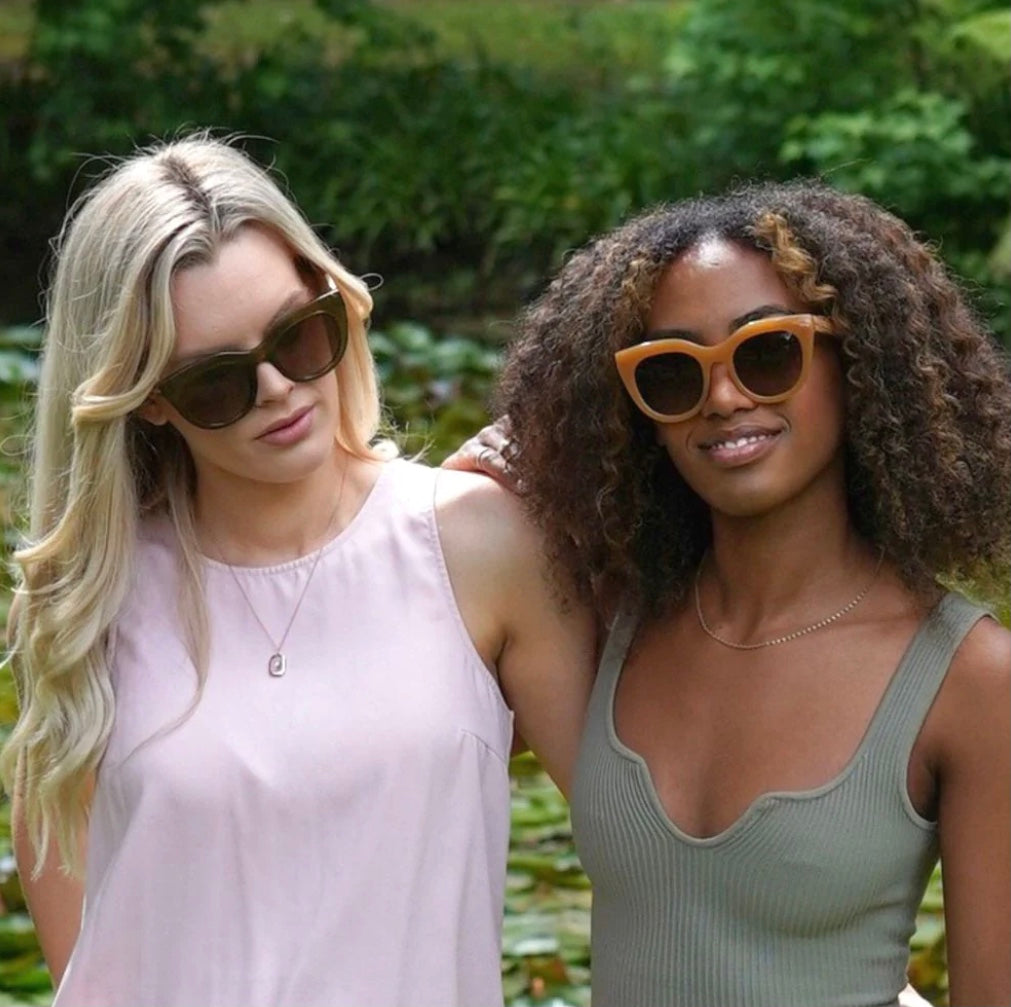 Milla Caramel Brown Sunglasses by Soek