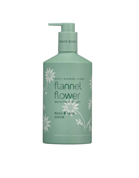 Flannel Flower Body & Hand Cream 500ml by Maine Beach
