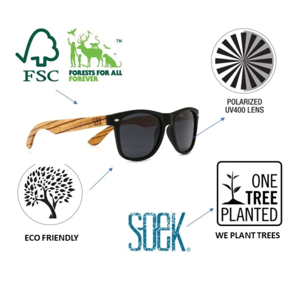 Savannah Midnight Sunglasses by Soek