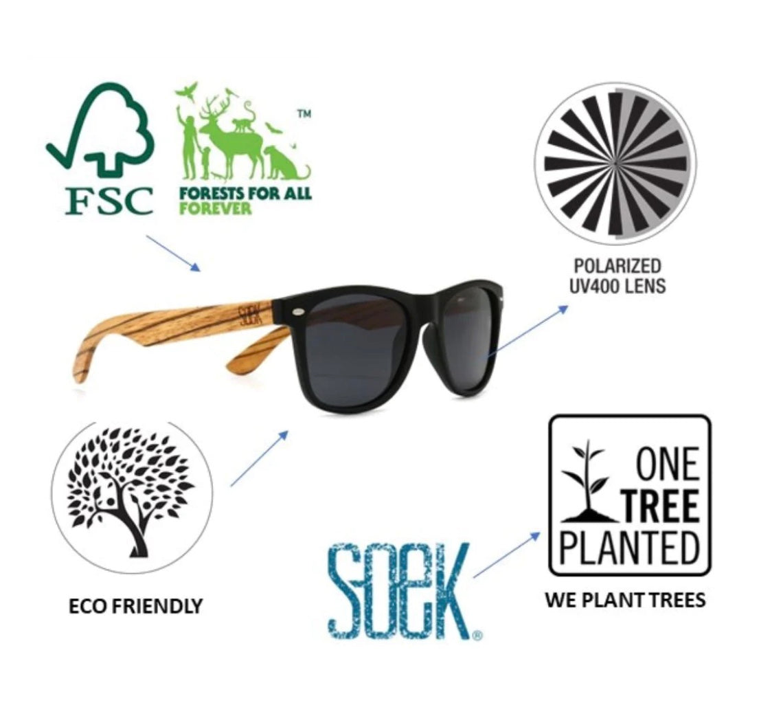 Zehra Midnight Sunglasses by Soek