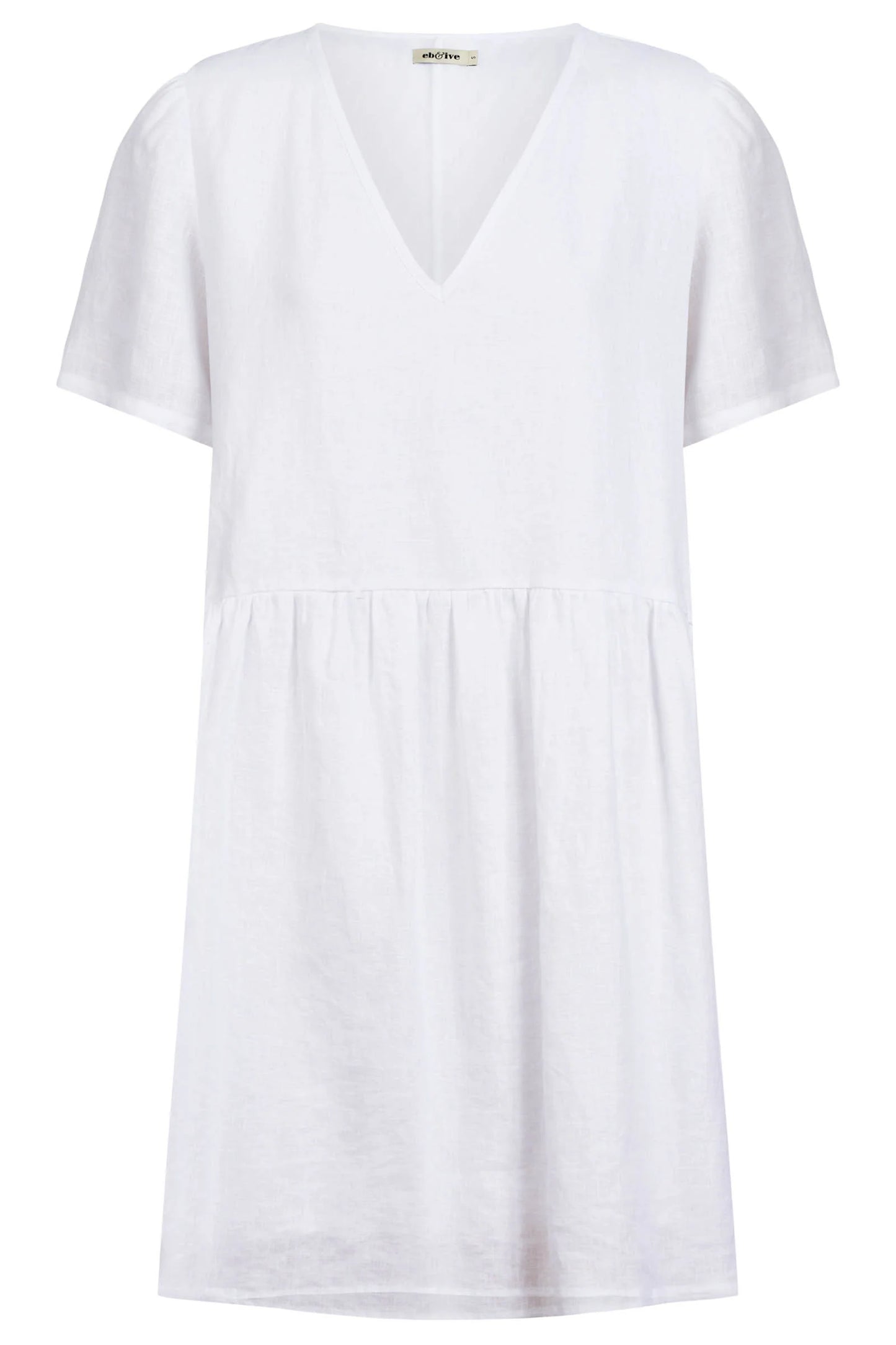 MIRAMAR MIDI DRESS - WHITE by eb&ive