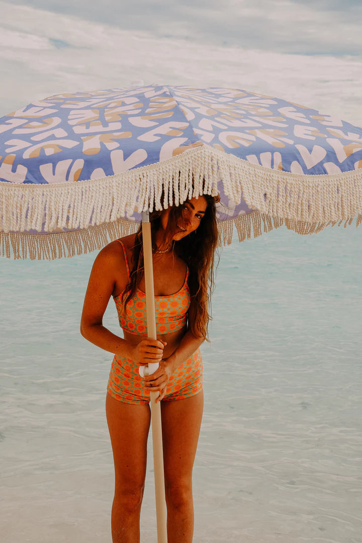 Salty Shadows Sky Umbrella