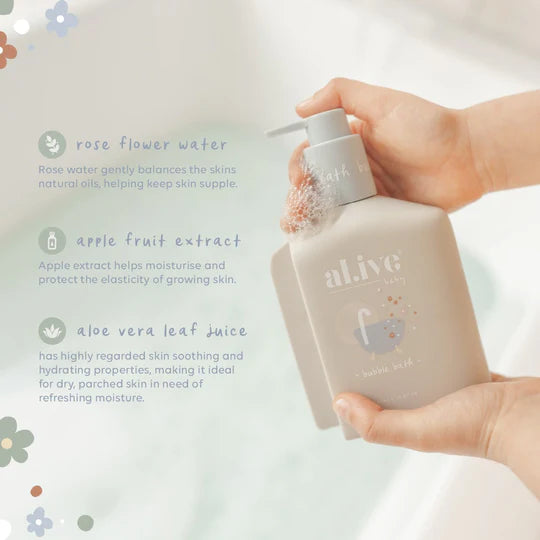 Alive Baby Bubble Bath - Apple Blossom