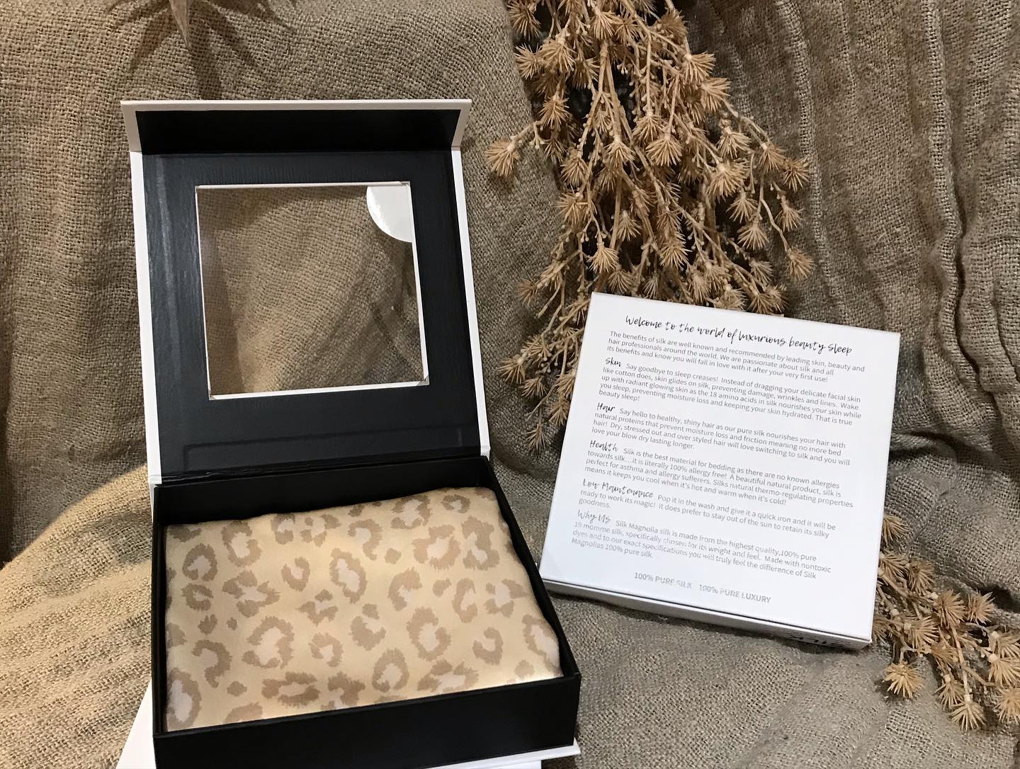 Silk Magnolia Pillowcase