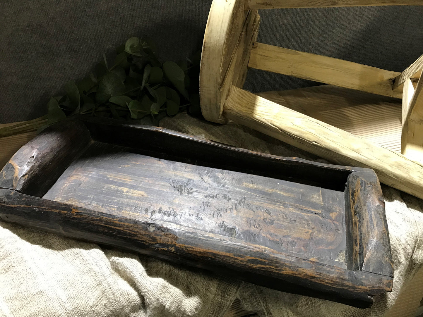 Organic Black Wash Tray