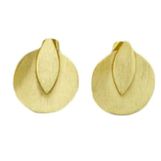 Euro Gold Earrings by Melanie Woods