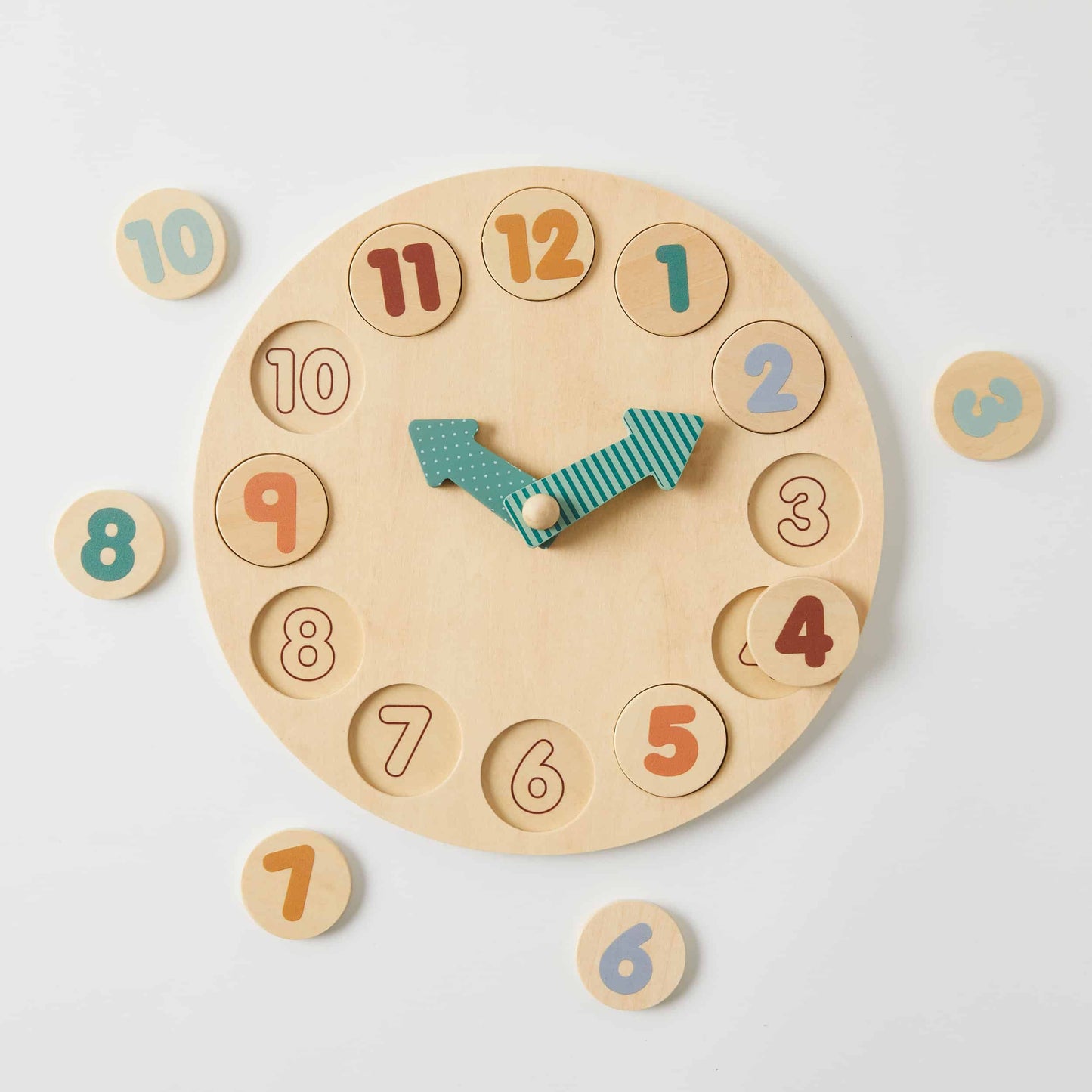 Wooden - Clock Puzzle