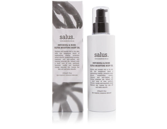 Salus Body - Patchouli & Rose Ultra Moisture Body Oil 200ml