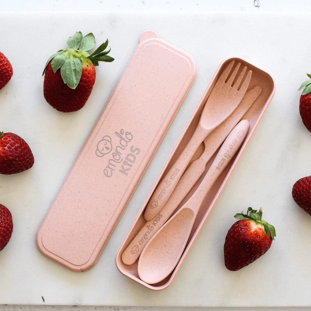Eco Friendly Cutlery Set (Fork, Spoon, Knife and storage box)