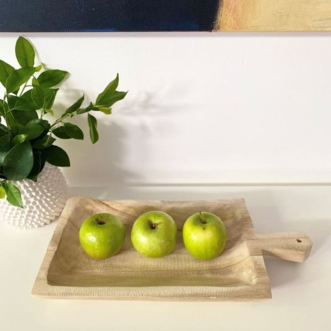 Shape Platter w/handle