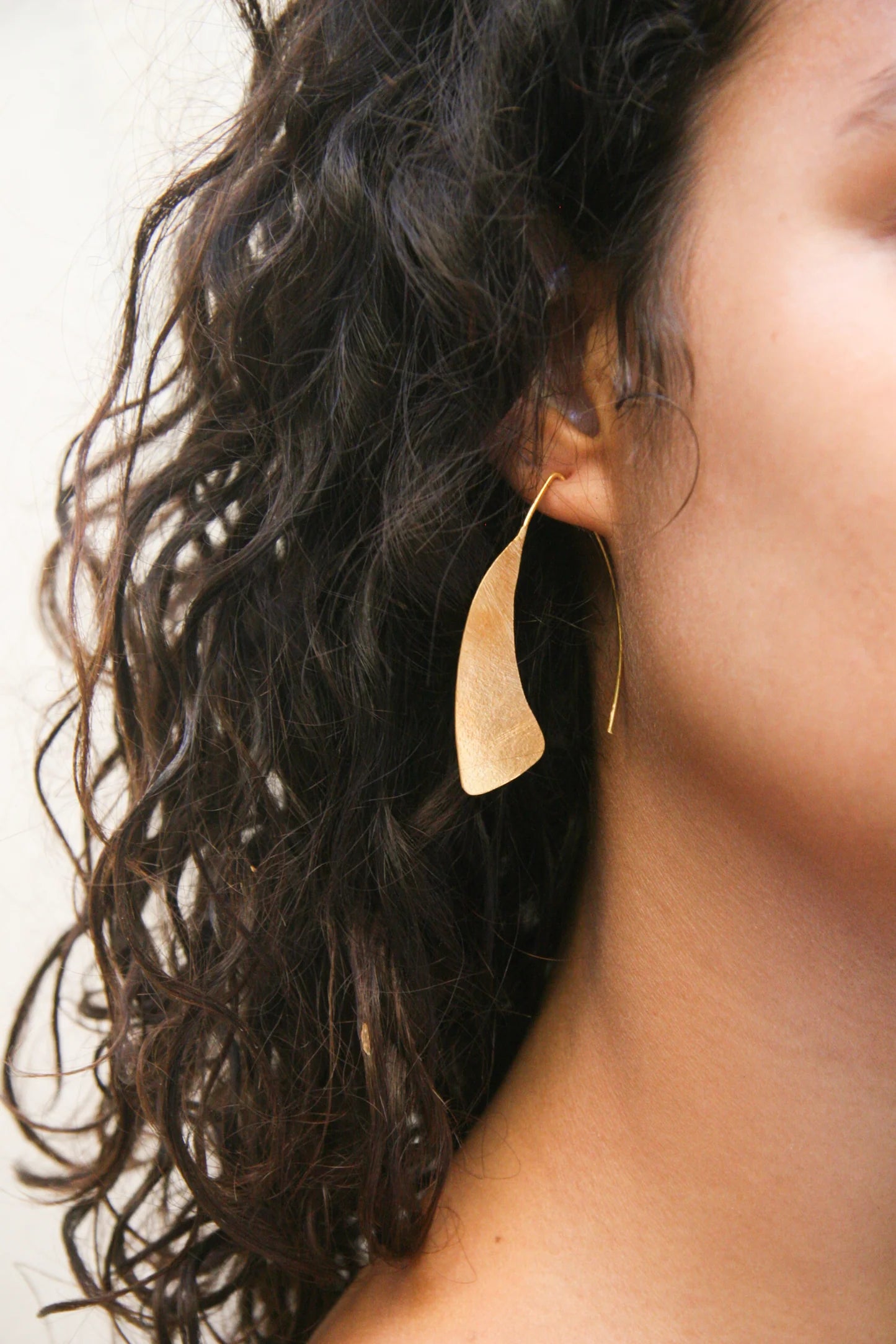 Euro Gold Earrings by Melanie Woods