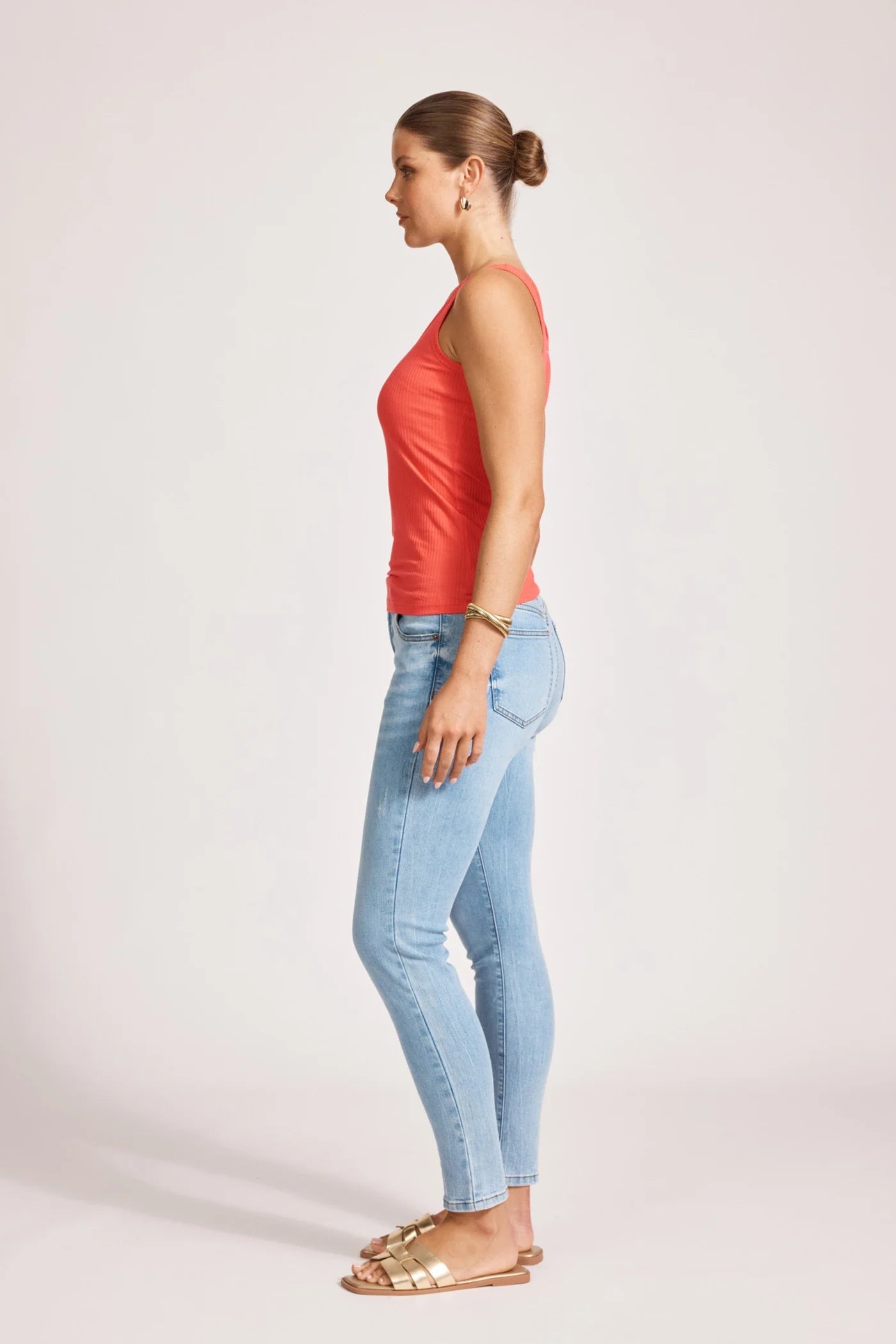 LA PLAGE TANK - CORAL by eb&ive