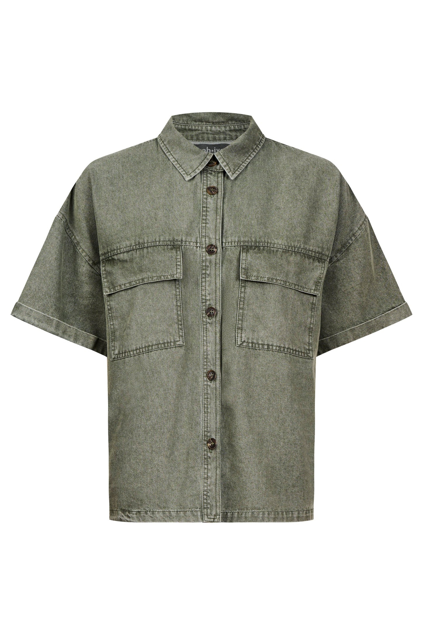 BODHI DENIM SHIRT - OLIVE by Eb&ive
