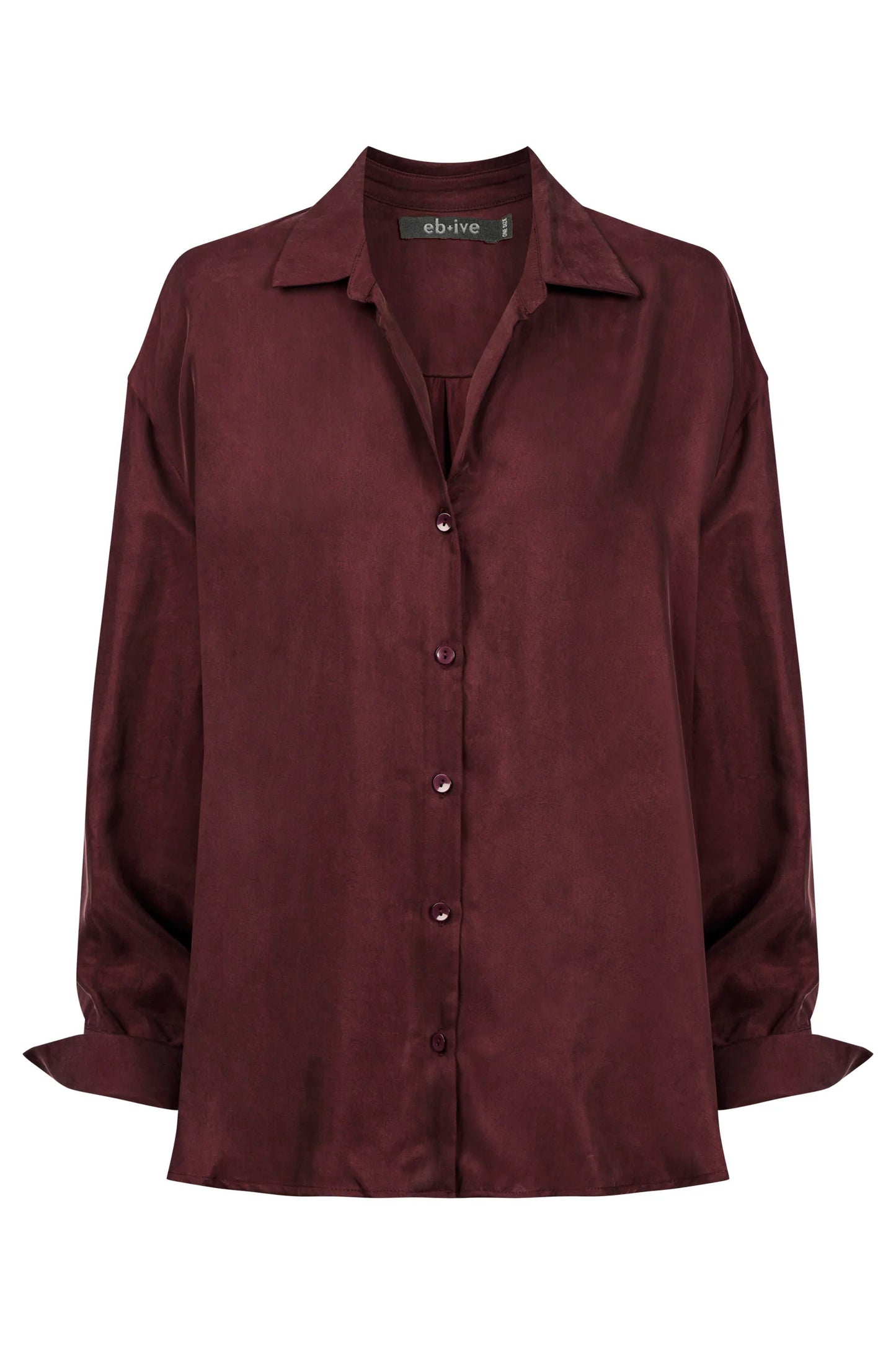 CALISTA SHIRT - MAHOGANY by Eb&ive