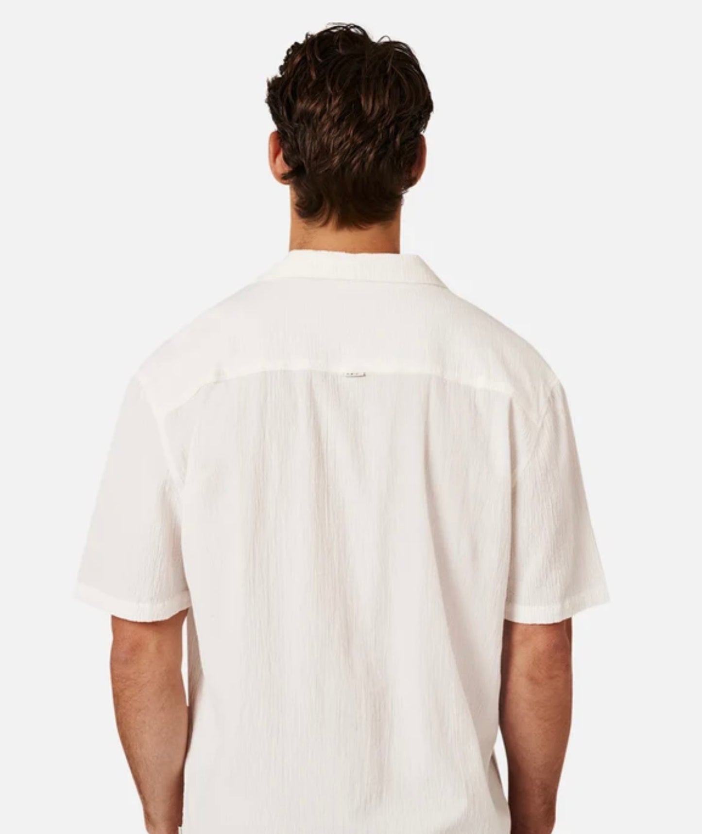 The Magna Short Sleeve Shirt - Off White by Industrie Clothing