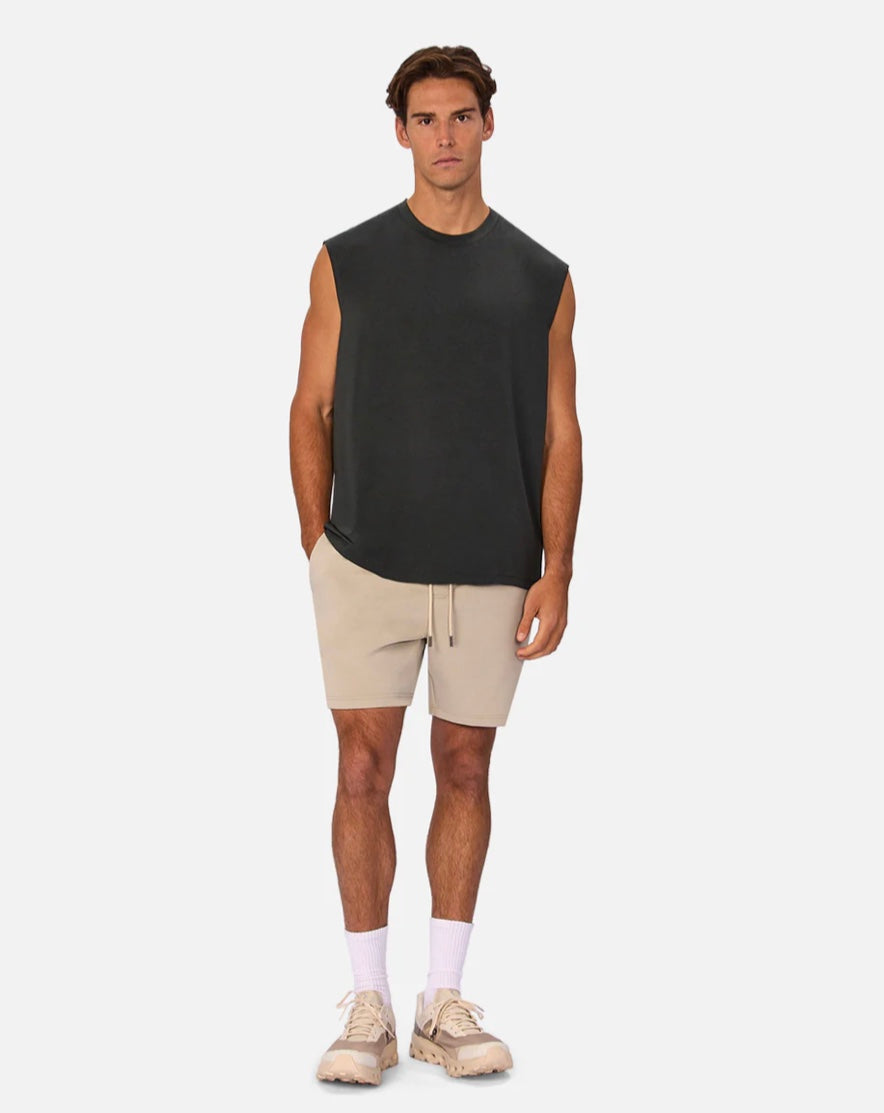 The Freeman Sleeveless Tee - Elm by Industrie clothing