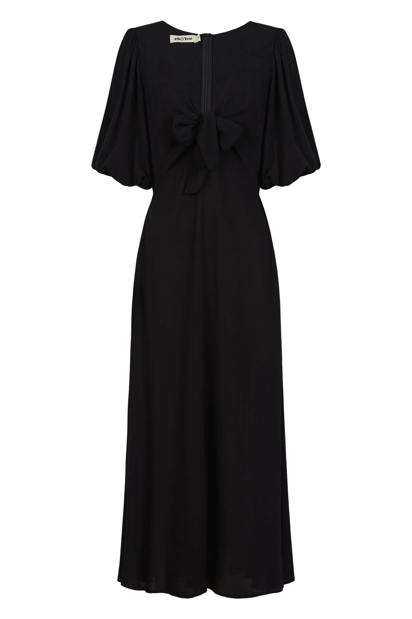 La Mer Tie Dress - Sable by eb&ive