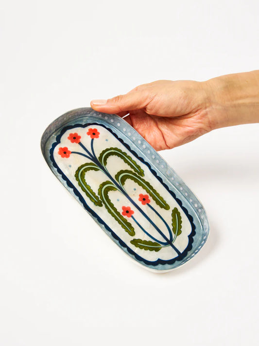 Samira Tray- Flowering Plant