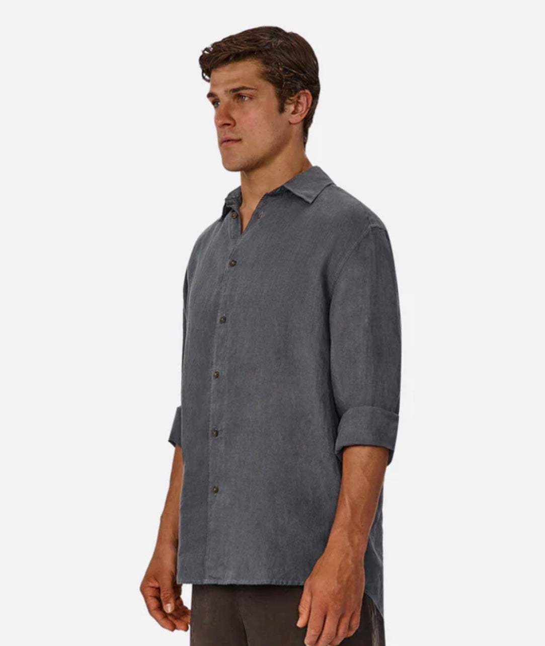 The St Martins Long Sleeve Linen Shirt - Diesel by Industrie Clothing